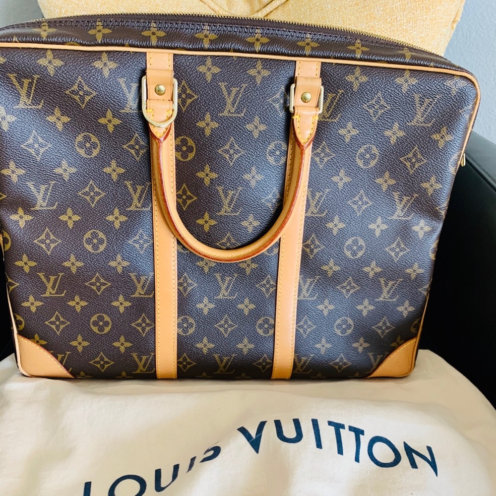Louis Vuitton Porte document monogram briefcase